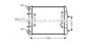 AVA QUALITY COOLING SA2005 Radiator, engine cooling